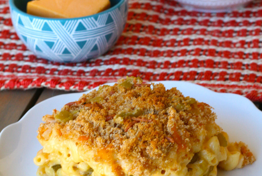 Green Chile Chicken Mac & Cheese